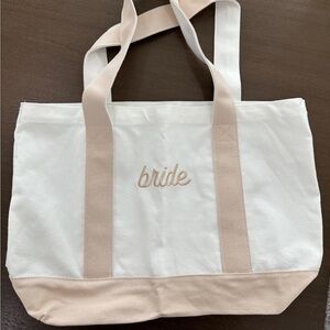Bride tote bag